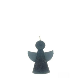 Engel kaars arctisch blauw 11,5cm