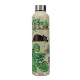 Thermoskan 750ml - Kat tussen planten