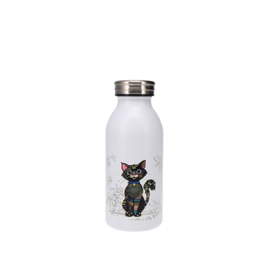 Thermoskan 350ml - Zwarte kat