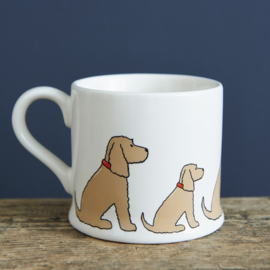Golden Cocker Spaniel mok