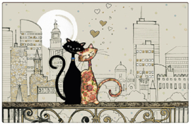 Placemat - Verliefde katten