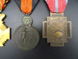 Belgian WW1 Medal Bar