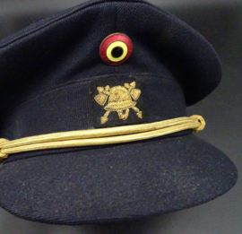 Belgian Fire Brigade visor cap