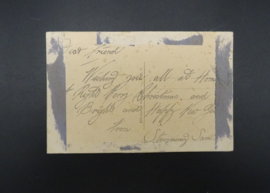 WW1 silk embroidered postcard