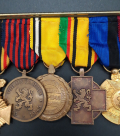Belgian medal bar ww2 veteran