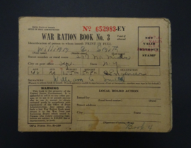 War Ration Book No.3