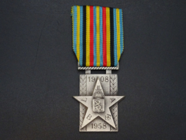 Medal 50 years Belgian Congo