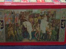 WW1 themed Côte d'Or tin