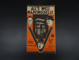 All's well mademoiselle WW2 song score
