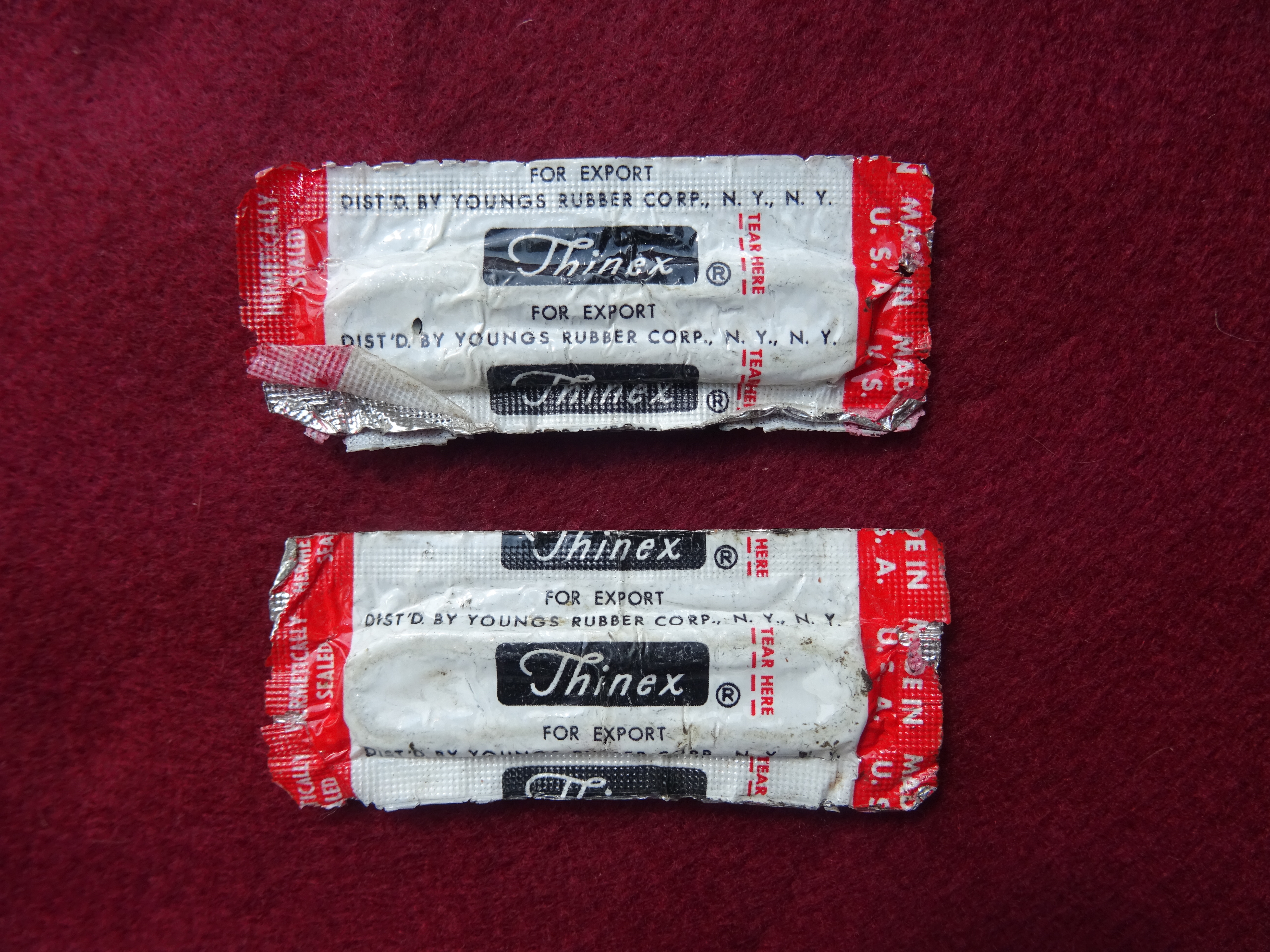 US Thinex condoms ww2