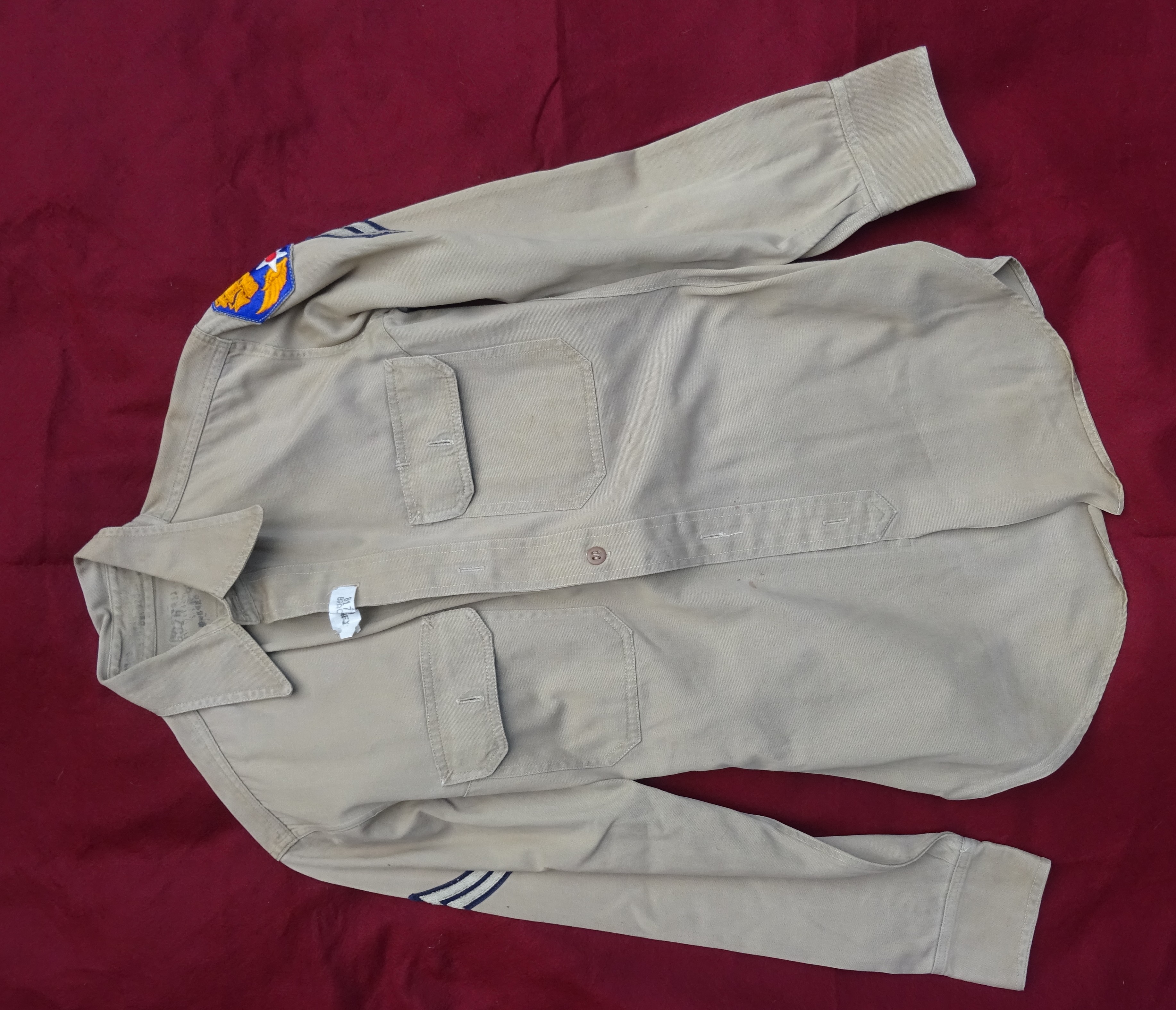 US summer chino shirt ww2