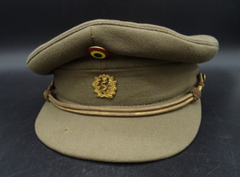 Belgian army medical service visor cap