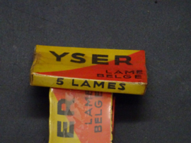 Belgian Yser razor blades