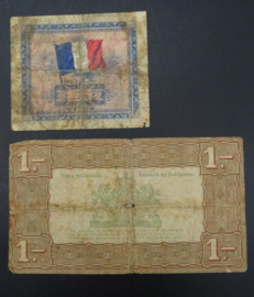 4 ww2 era banknotes