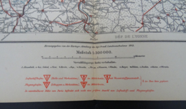 German map 1915 - Paris Ost