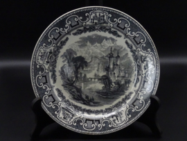 Decorative plate, Cappellemans, 1856