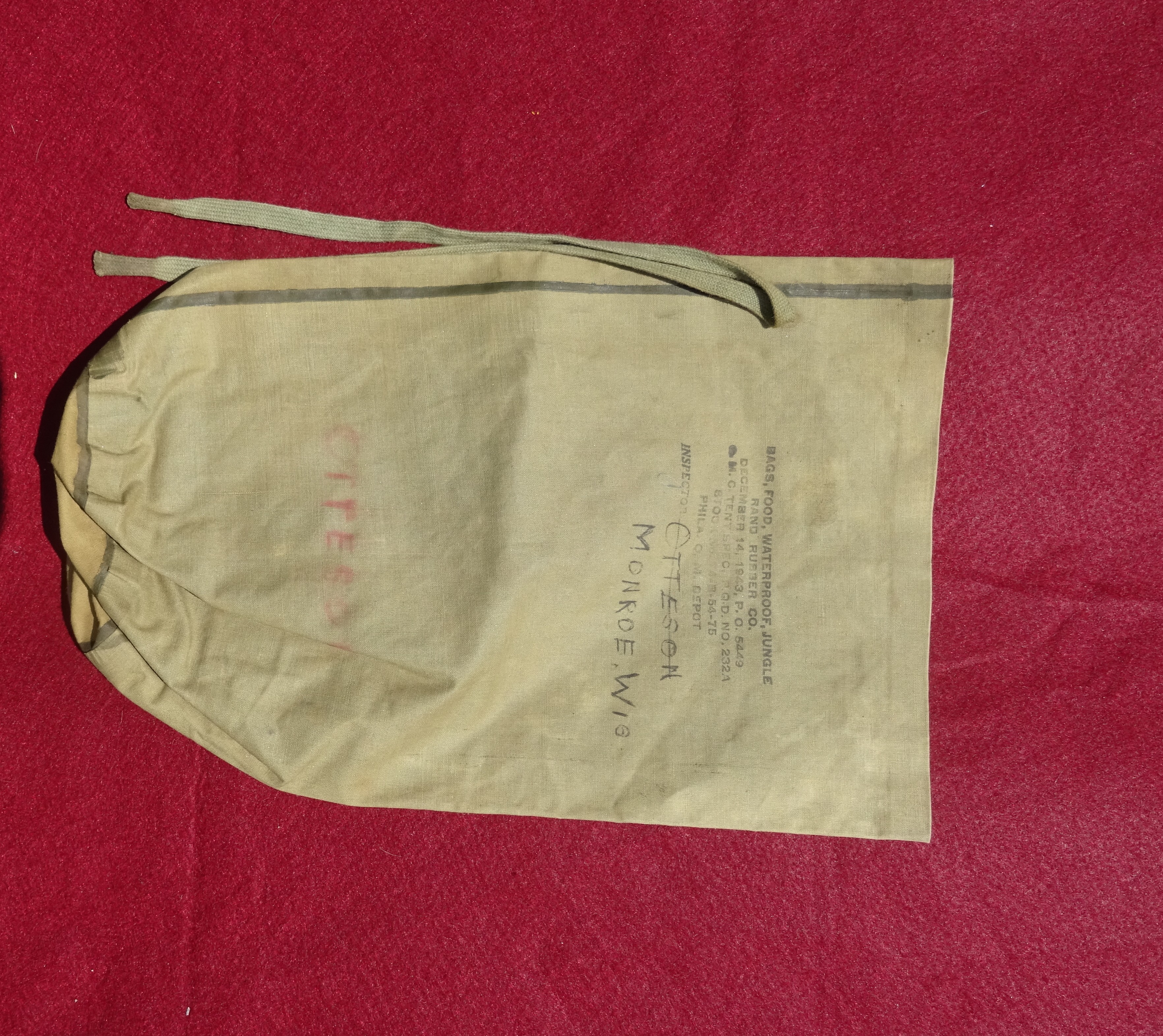 US Bags Waterproof Jungle WW2