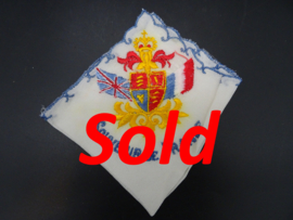 Souvenir de France handkerchief WW2