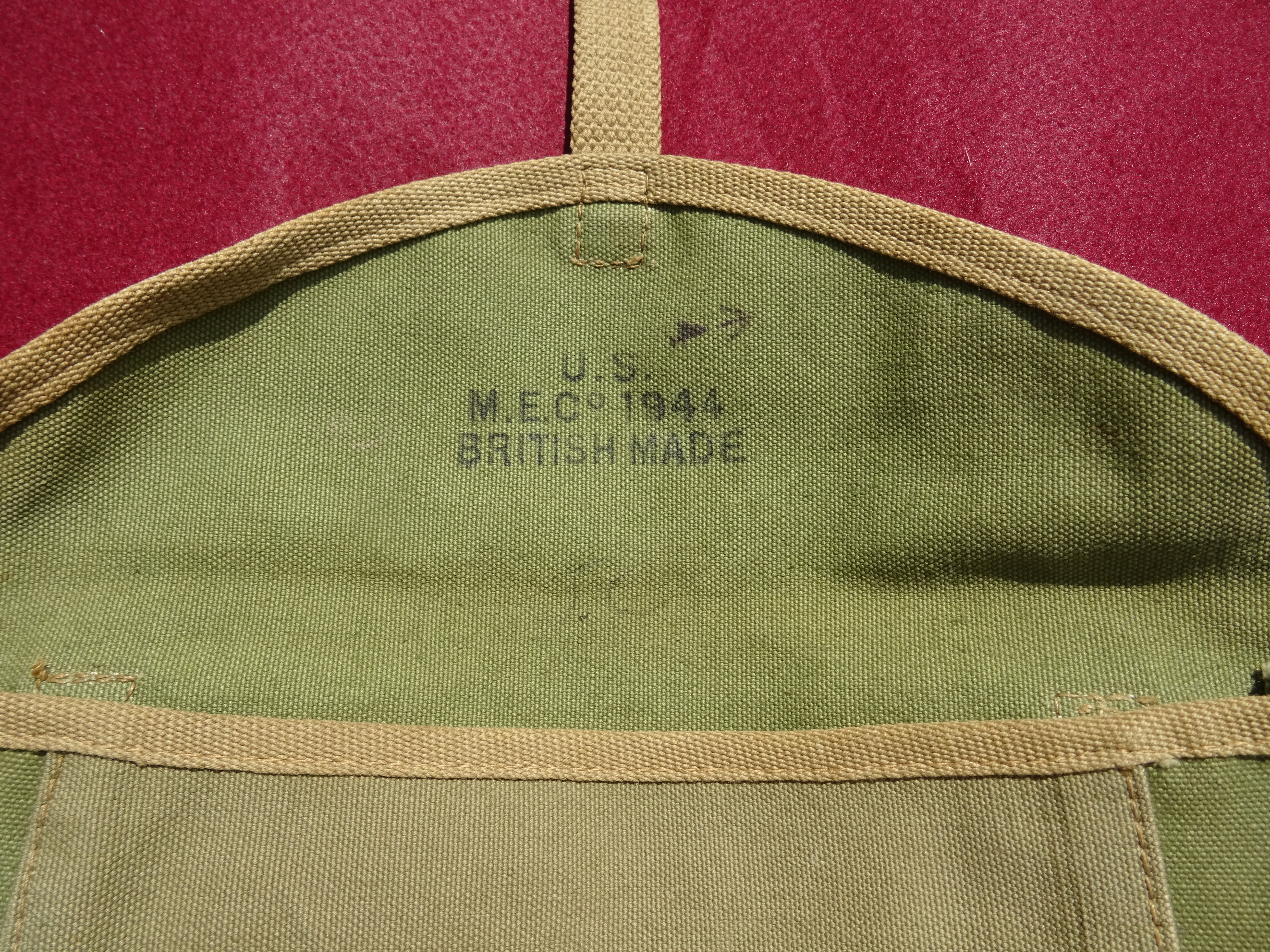 US Mess Kit pouch British Made 1944