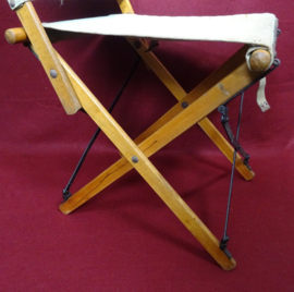 British Officer folding Campaign Chair WW2