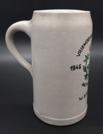 Beer stein Antwerp police 1946 - 1961