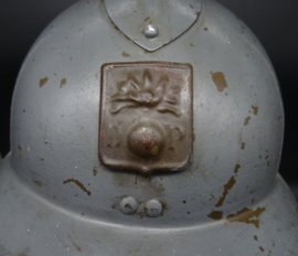 French M26 Adrian helmet Défence Passive WW2