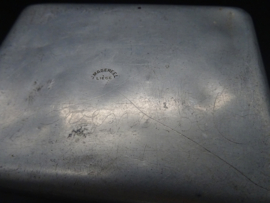 Belgian Biscuit Tin with name WW2