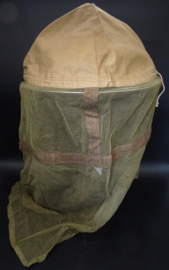 British WW2 mosquito net helmet cover