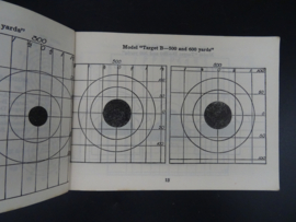 Individual scorebook for the rifle