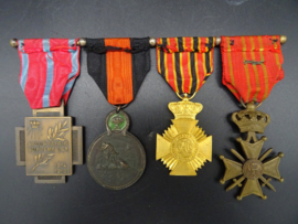 Belgian WW1 Medal Bar