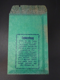 German paper tea bag WW2