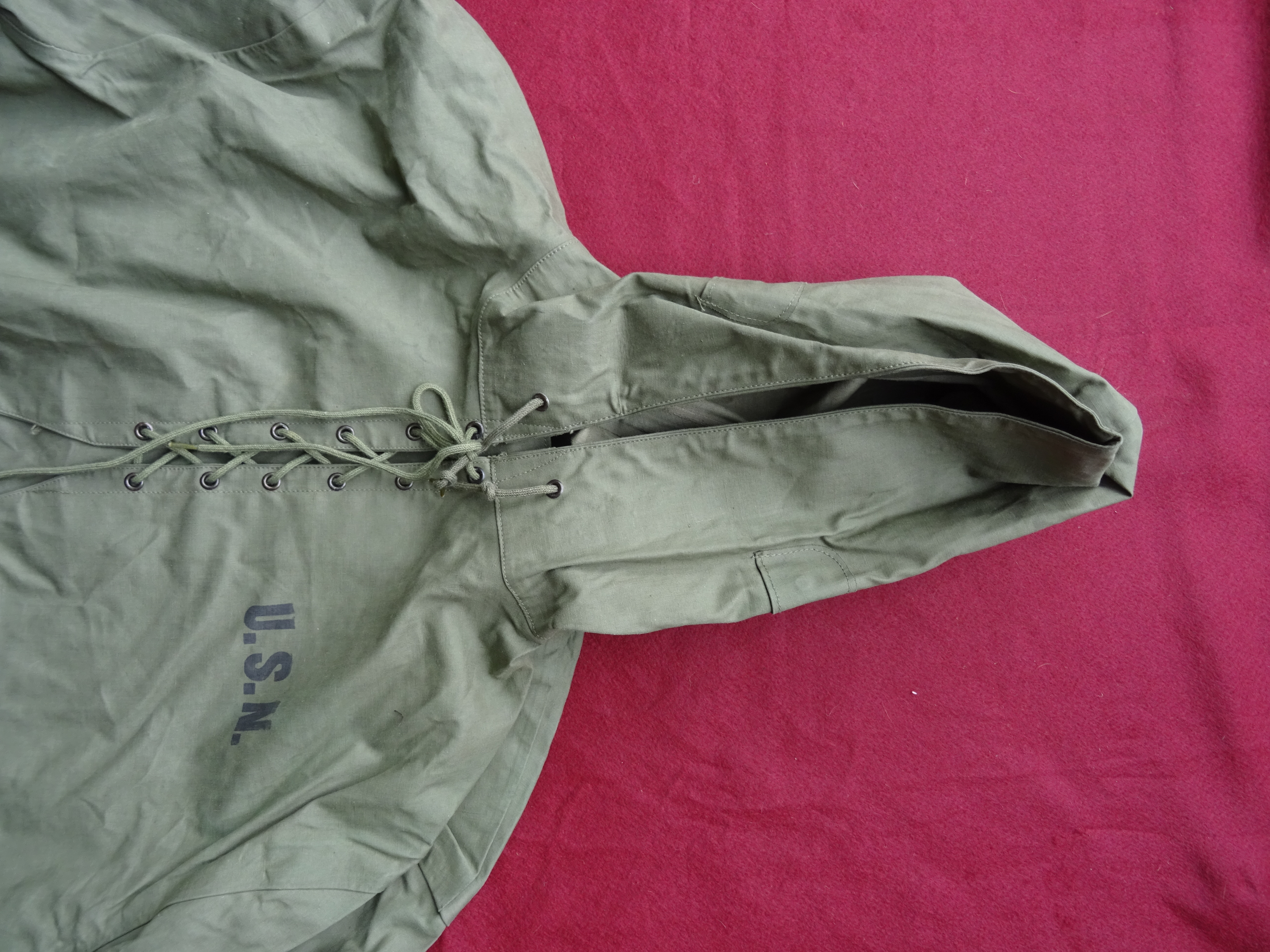 US Navy Wet Weather Parka WW2