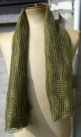 Mesh net scarf coyote