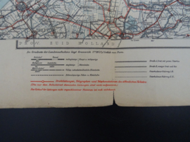 German map 1915 - Amsterdam