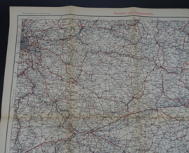 German map 1915 - Paris Ost