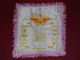 US Army Sweetheart pillow case Camp Edwards