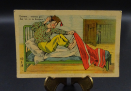 Belgian humoristic postcard 1930's