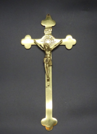 Brass crucifix