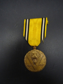 Belgian Remembrance medal WW2