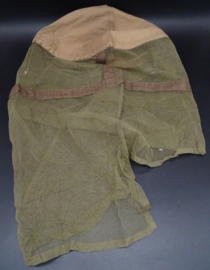 British WW2 mosquito net helmet cover