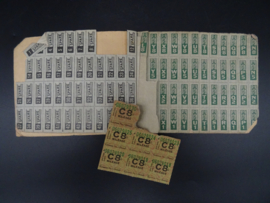 War Ration Book Four with stamps