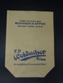 German paper bag for coffee WW2