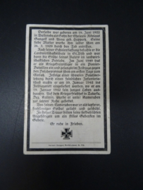 German death notice Gangolf