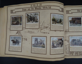 Cigarette Card Album 'Der Weltkrieg' WW1