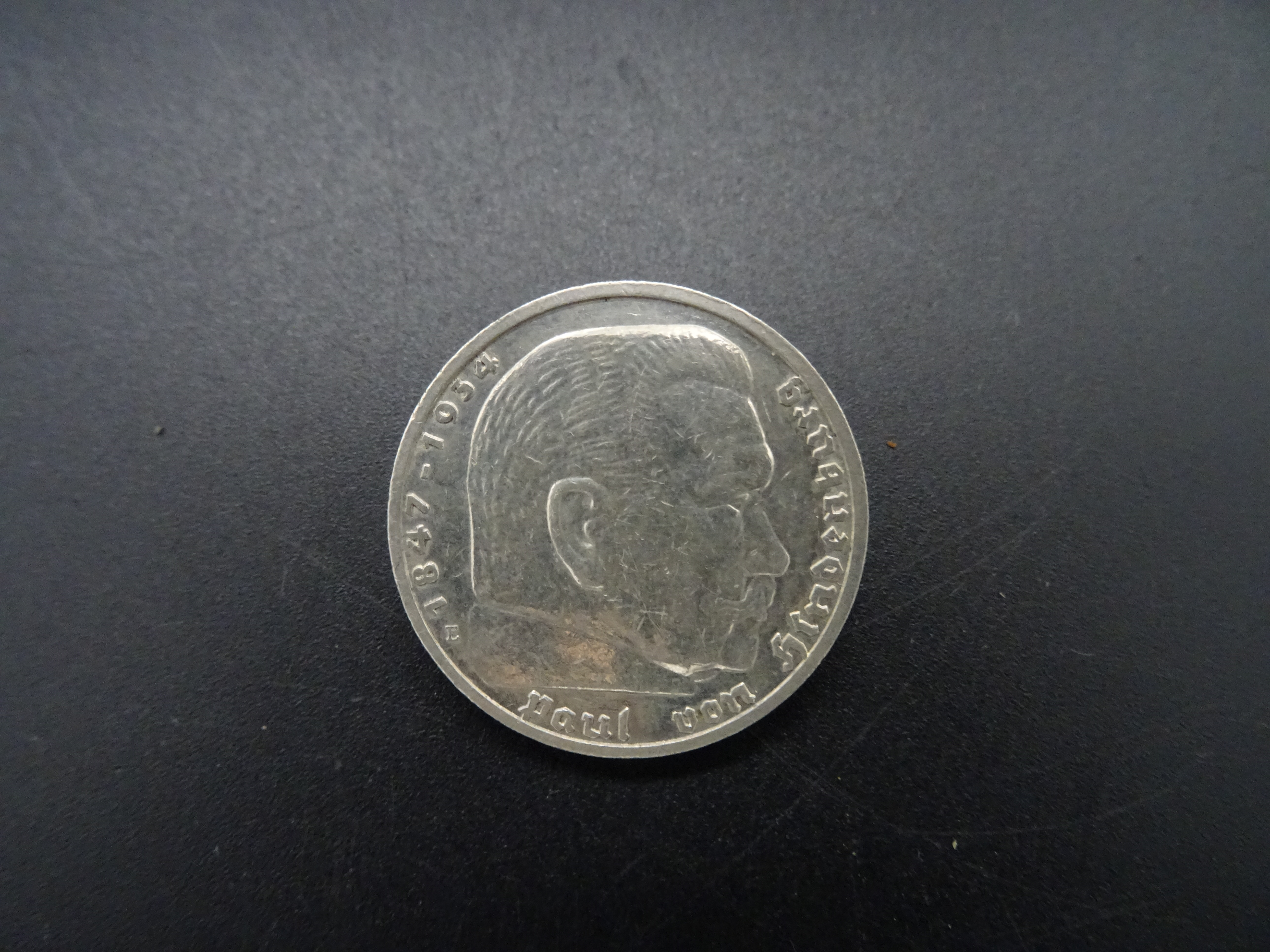 5 Mark 1938 coin