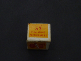Flyer cigarettes miniature playing cards