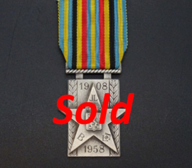 Medal 50 years Belgian Congo