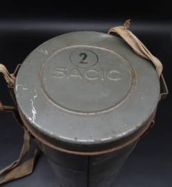 Belgian Sacic AG9 Civil Gas Mask WW2