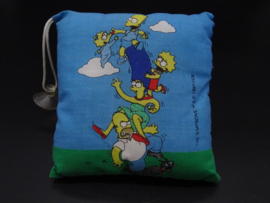 The Simpsons 1997 extra small cushion (blue 2)