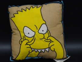 The Simpsons 1997 small cushion Bart beige